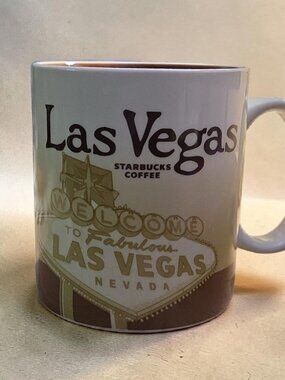 Starbucks Las Vegas 16oz Ceramic Mug 2011